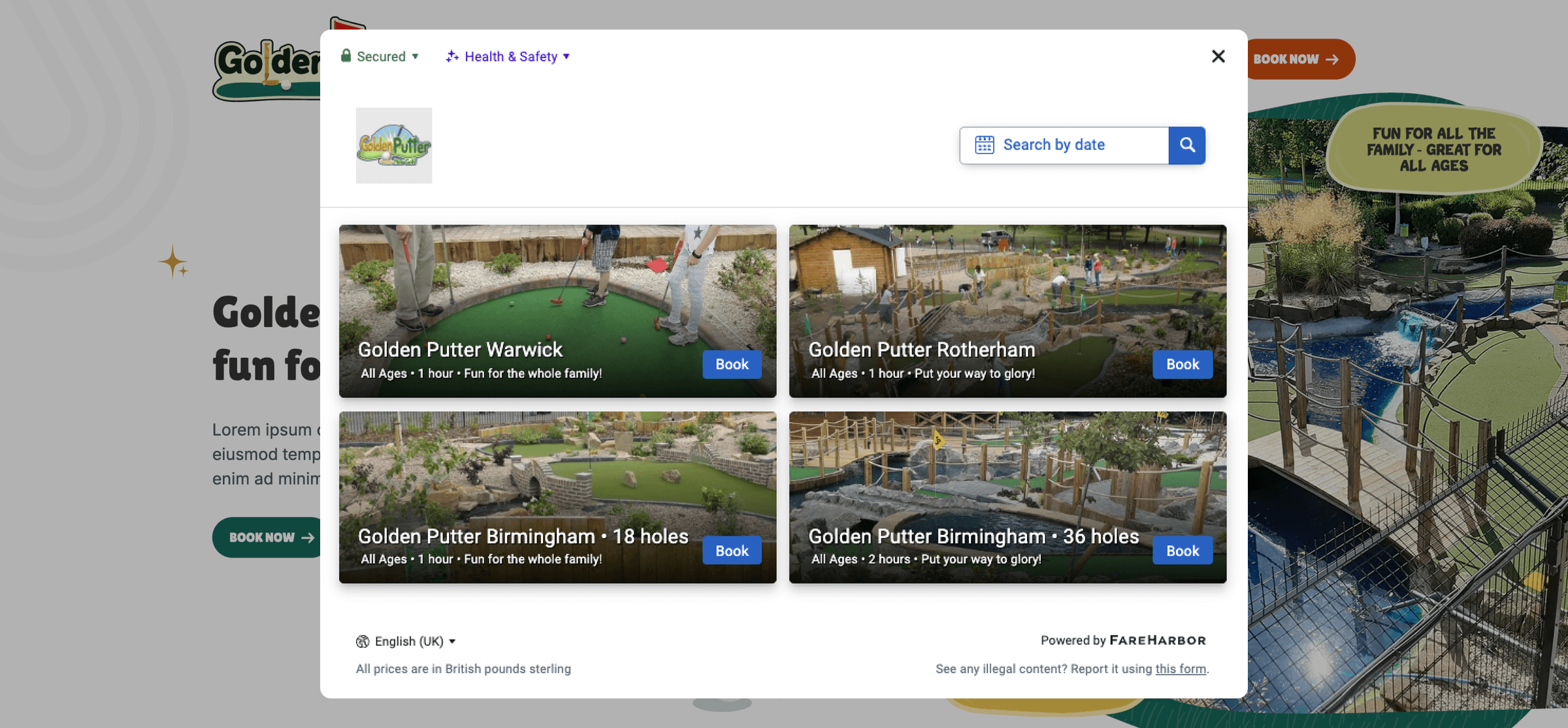 ONLINE BOOKING TRIAL